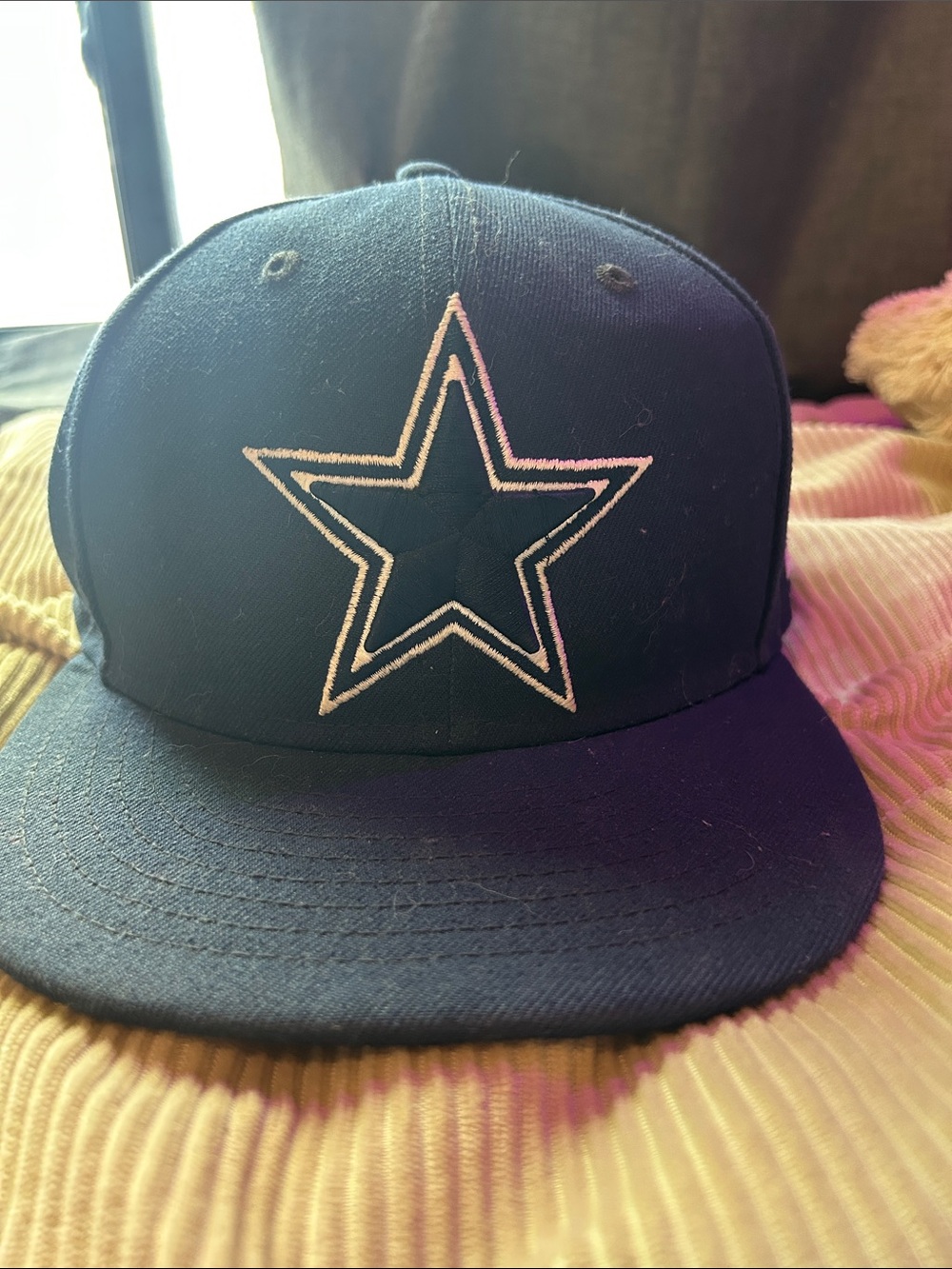 Navy Dallas Cowboys Snapback Hat - White Embroidered Star